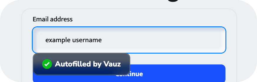 Autofill on field focus setting in Vauz Autofill extension popup